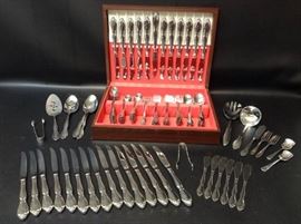 MD804D Vintage Box of Oneida Community Stainless Flatware