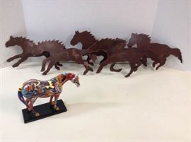 MD808D Horse Wall Decor and Route 66 Horse Statue