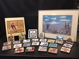 MD809D Southwest Artwork and Decorative Tiles