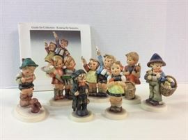 MD914E Goebel Hummels Titled Sensitive Hunter, Sister, and More