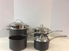 MD920E Kirkland Signature Stock Pot and Sauce Pans