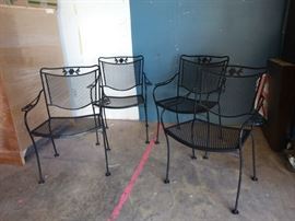 MDM93M Wrought Iron Patio Chair Set