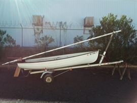 WH01 Sailboat with Trailer