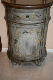 PAINTED ACCENT CABINET