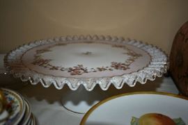 PAINTED CAKE PLATTER