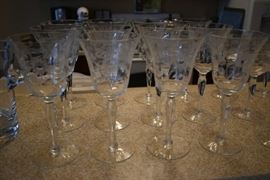 ETCHED STEMWARE