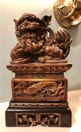 Chinese Bookends /Mantle pieces