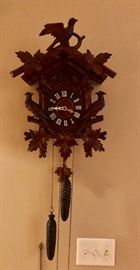 Bavarian Cuckoo Clock, working perfectly.
