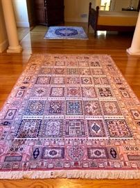 Spectacular rug- all silk