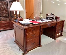 Desk and matching side table (not pictured).