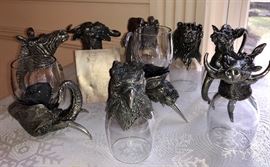 Frankli Wild Royal Selangor - set of 9! Amazing! 