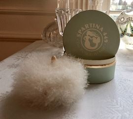 Spartina Swan's Down powder puff
