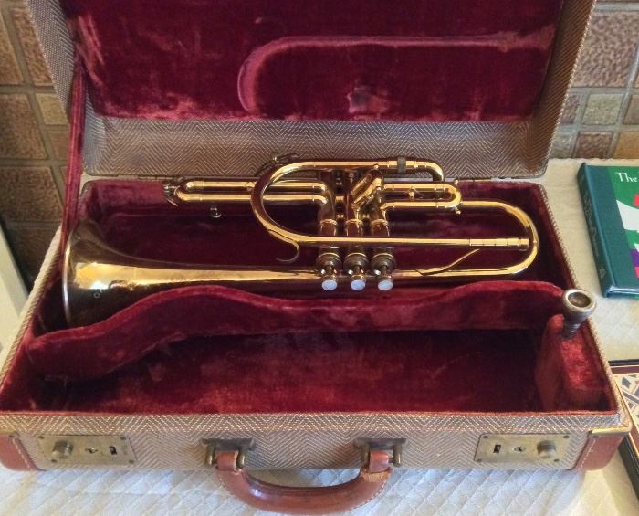 1950 King Master cornet with original case