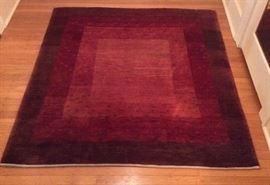 Tibetan wool rug - 56" x 60". Thick & plush!
