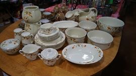 Hall Jewel Tea dishes
