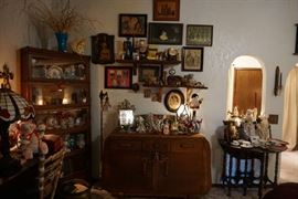 barrister bookcase, wall décor, buffet