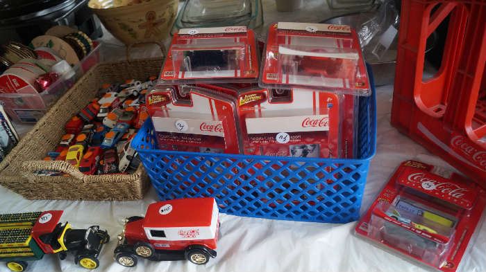 Coca Cola collectible cars