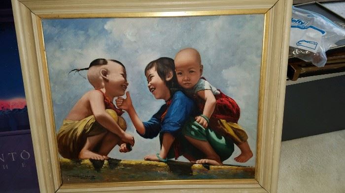 David Cheng oil painting