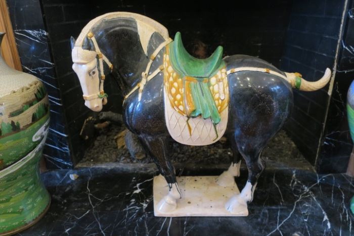 Tang Style Sancai Glazed Horse
