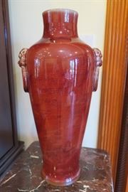 Chinese Ox Blood Vase