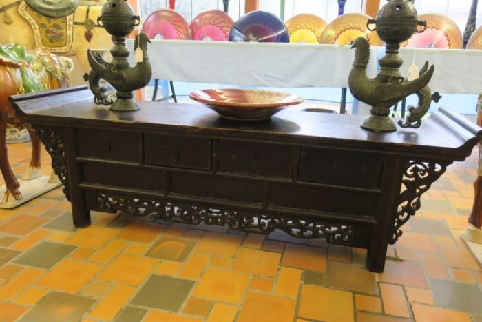 Antique Low Altar Table