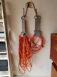 Two HD Orange Extension Cords