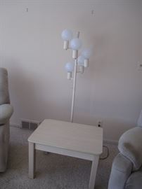 Floor Lamp, Side Table