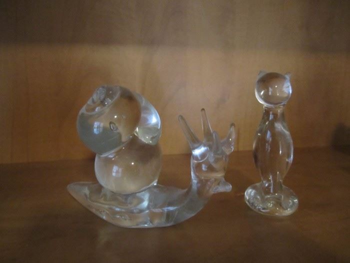 Glass Figurines