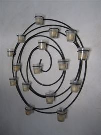 Decorative Candle Wall Display
