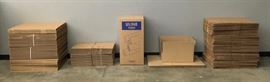New boxes, mailing tubes, and corrugated sheets