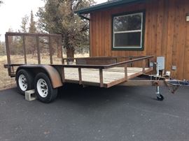 12' x 7' trailer