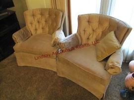  2 Hammary side chairs