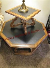 Octagon 40" Coffee table & end table 20x20