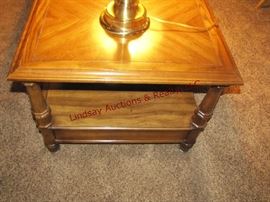 2 - end tables w/ drawers 21x27