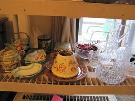 18 pcs mixed glassware