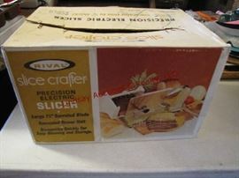 Rival precision electric slicer