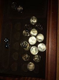 Franklin Mint Backgammon Excalibur