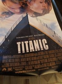 Titanic Double Sided Movie Theater Poster