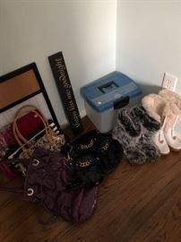Guess Jessica Simpson Cynthia Rowley Purses and size 6 boots (Michael Kors )
