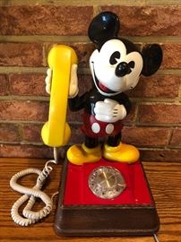 AT&T Mickey Mouse Rotary Phone