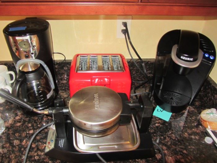 SORRY-KEURIG AND RED TOASTER ARE NOT FOR SALE