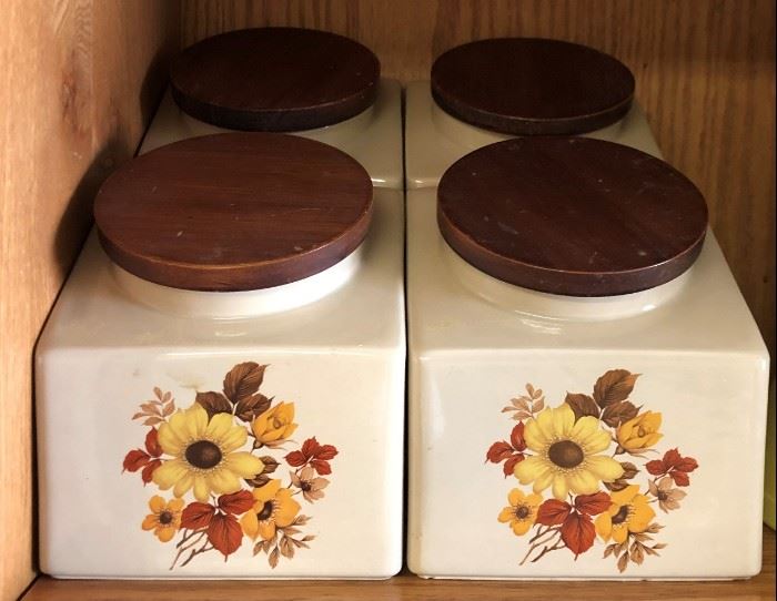Vintage Hydyn USA Canisters