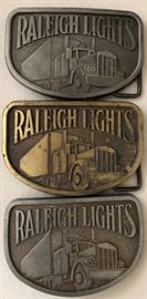 Raleigh Lights Belt Buckles