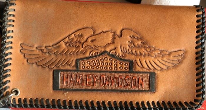 Harley Davidson Wallet w Chain 