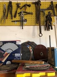 Saw Blades and Hand Tools