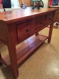 Kitchen island from Pottery Barn