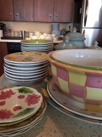 Vintage Pottery Barn dishes