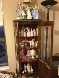 French style Curio cabinet