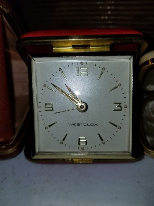 Westclox travel clock