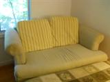 Loveseat w/ ottoman